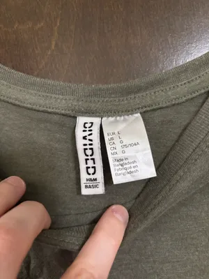 Green Dress H&M T-Shirt thumbnail 2