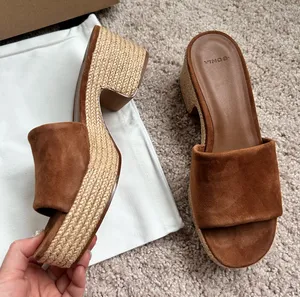 Vince suede platform sandals. 7.5 thumbnail 1