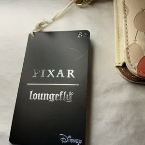 Loungefly Disney Pixar Up Carl Ellie Christmas Tree Tech Wallet Wristlet NWT thumbnail 5