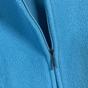 LL BEAN Fleece Vest Womens Size L Large Blue Arctic‎ Crop Y2k Cozy 90s Gorpcore thumbnail 4