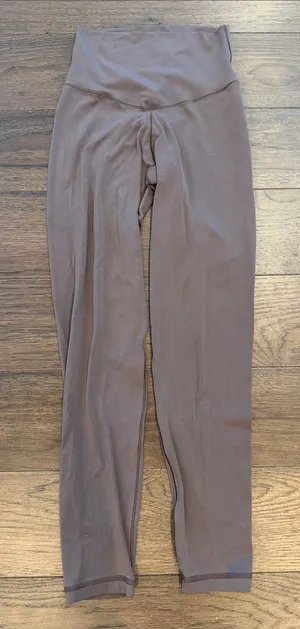 aerie Chocolate Brown High-Rise Leggings Size XS Short- C33-076 thumbnail 1