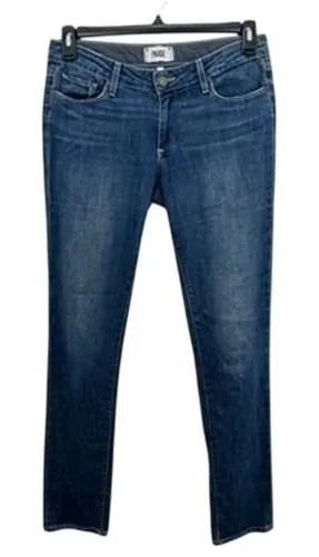 Paige Jimmy Jimmy Skinny Jeans Women's Size 27 Dark Wash Denim‎ Jeans Casual thumbnail 1