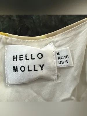 Hello Molly Feelin Florals‎ Midi Dress Yellow Medium thumbnail 7