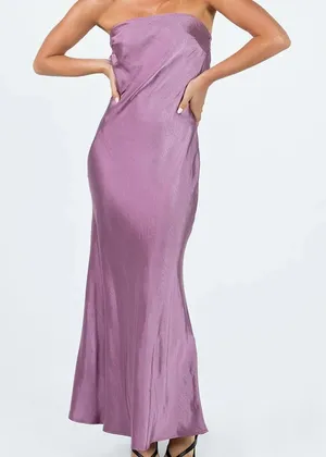 Princess Polly Haley Maxi Mauve thumbnail 1