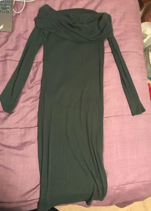 Forever 21 Green Bodycon Dress thumbnail 2