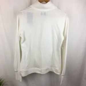 Champion White Long Sleeve Logo Print Sweatshirt M NEW thumbnail 3