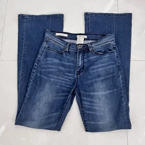 Anthropologie Flare Jeans Size 27 Denim high rise Blue thumbnail 3