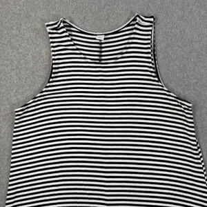 Old Navy Women's Large Black White Stripe Tank Dress Casual Sleeveless Swing thumbnail 3