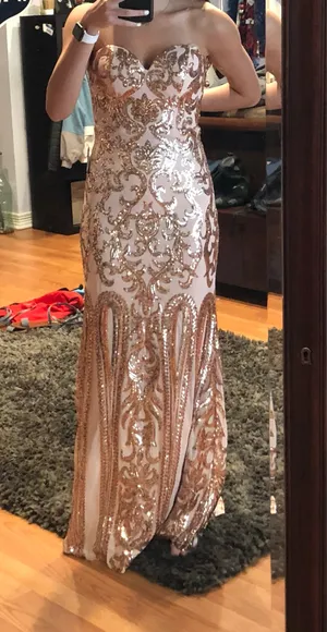 Lulus formal dress thumbnail 3