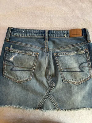 Vintage American Eagle Jean Skirt thumbnail 4