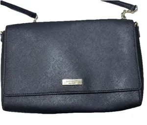 Kate Spade Black Tilden Place Alek Leather Crossbody Bag Great Condition thumbnail 1