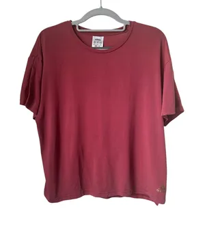 Adidas Baggy Pink Workout Tee - XS thumbnail 1