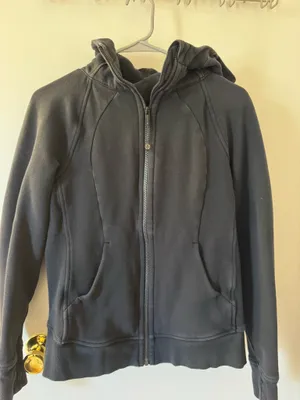 Black Lululemon Scuba Full-Zip Hoodie thumbnail 1