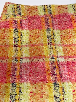Attyre Ladies Skort Sz. 12 Tennis Golf Pickleball Stretch Pull On Plaid 90s thumbnail 2