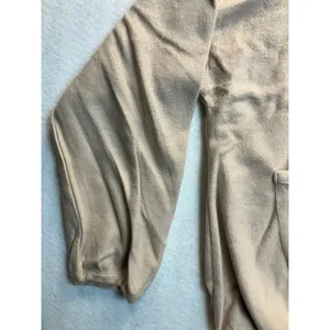 Perch by Blu Pepper Womens Fleece Zip Up‎ Jacket Tan 2XL Cozy Minimalist New thumbnail 3