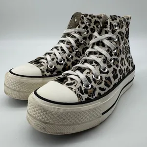 Converse Leopard Platform Chuck Taylor Lift High Top 6‎ Cheetah Indie Bella Swan thumbnail 1