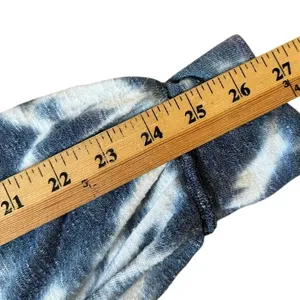 Free People We the Free Best Catch Blue White‎ Tie Dye Oversized Sweater Sz XS thumbnail 5