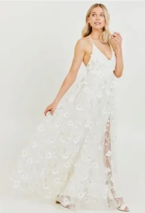Altar'd State Dress Floral Maxi thumbnail 1