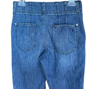 Anthropologie Pilcro High Rise Wide Leg Cuffed Blue Jeans Sz‎ 27 thumbnail 5
