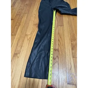 Meshki NWT Tyra Straight Leg Faux Leather Pants‎ in Black Size XS thumbnail 8