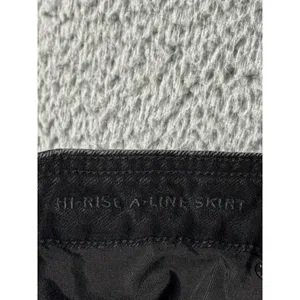 American Eagle‎ Skirt Women 6 High Rise A Line Button Front Denim thumbnail 9