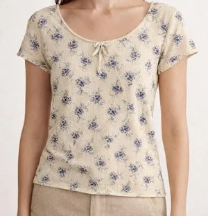 Vintage Ralph Lauren Floral Cottage Core Top thumbnail 2