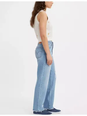 New 24x31 Levi's '94 Baggy Women's Jeans 2000 And Late - Light Wash thumbnail 2