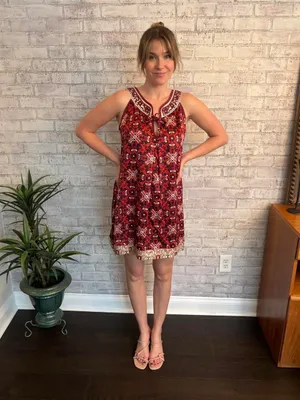 Vintage Odd Molly Boho Mini Dress thumbnail 2