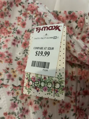 Floral Sundress Pink Size L thumbnail 3