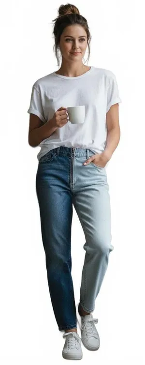 Revice Denim Women’s Size 28 Two-Tone Zip Front Skinny Jeans Y2K thumbnail 1