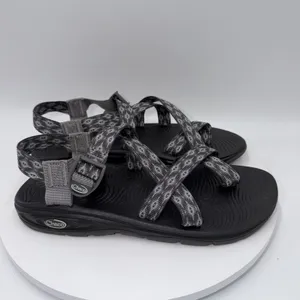 Chacos Z/Volv 2 Sandals Womens 11 Hiking Strappy Comfort Low Top Flats Nova Gray thumbnail 2
