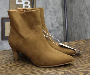 Universal Thread Womens Frances Ankle Boots 88744362 Brown 6M thumbnail 1