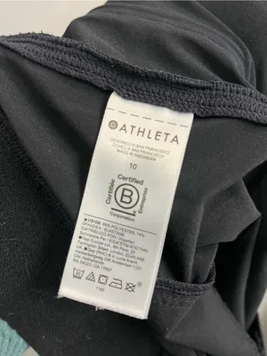 Athleta Black Pull-On Track Pants thumbnail 7