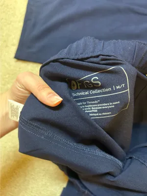 FIGS Scrubs Set Navy Blue thumbnail 3