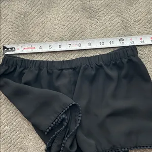 Brandy Melville Black Elastic Waist Shorts thumbnail 6