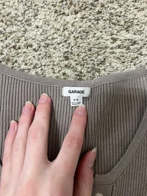 Garage v neck long sleeve thumbnail 3