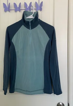 Columbia‎ women's glacier fleece quarter zip jacket — XS thumbnail 1