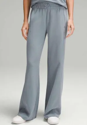 Lululemon Ribbed Softstreme Mid-Rise Pant 32" in Belgium blue color thumbnail 1