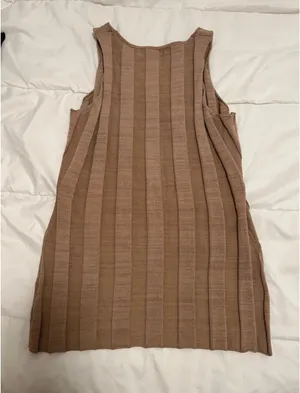 No sleeve sweater Brown Size M thumbnail 4