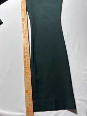 White House | Black Market Dark Green Dress Pants - Size 10, Made in Jordan, Tailg thumbnail 3
