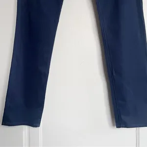 AG Adriano Goldschmied • The Stilt Cigarette Leg Jean sateen navy blue slim skinny pants thumbnail 8