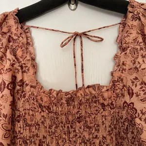 Free People Smock It To Me Mini Dress Women's‎ Size Medium Apricot Combo NWT thumbnail 5