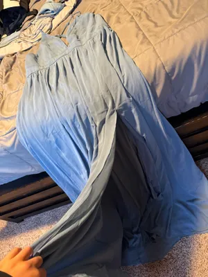Lulus Bridesmaid Dress Blue Dusty thumbnail 2