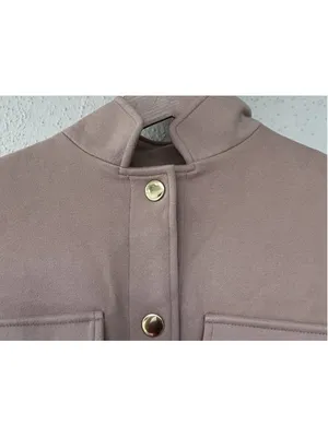 Tuckernuck Marant Camel Shirt Jacket Gold Snap XS Heavy Thick Minimalist Classic thumbnail 9