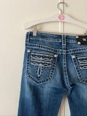Miss Me Woman’s Jeans Size 28 Bootcut -See Fix By Zipper thumbnail 11