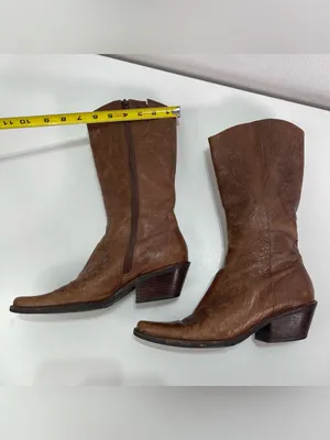 Coconuts by Matisse Brown Western Butterfly Cowgirl Boots Women's 7 M Festival Boho thumbnail 5