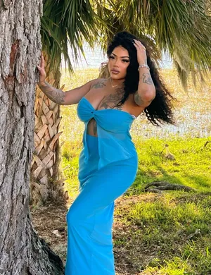 Princess Polly Saracho Set Blue thumbnail 1