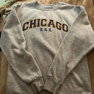 Gray Chicago Pullover Sweatshirt thumbnail 1