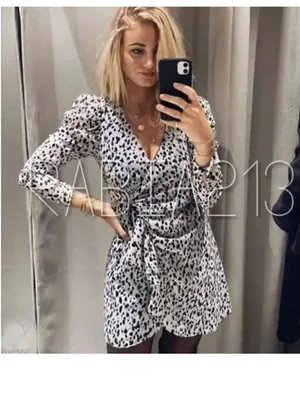 ZARA NWT ANIMAL PRINT DRESS‎  thumbnail 2