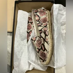 J crew printed snakeskin espadrilles thumbnail 4